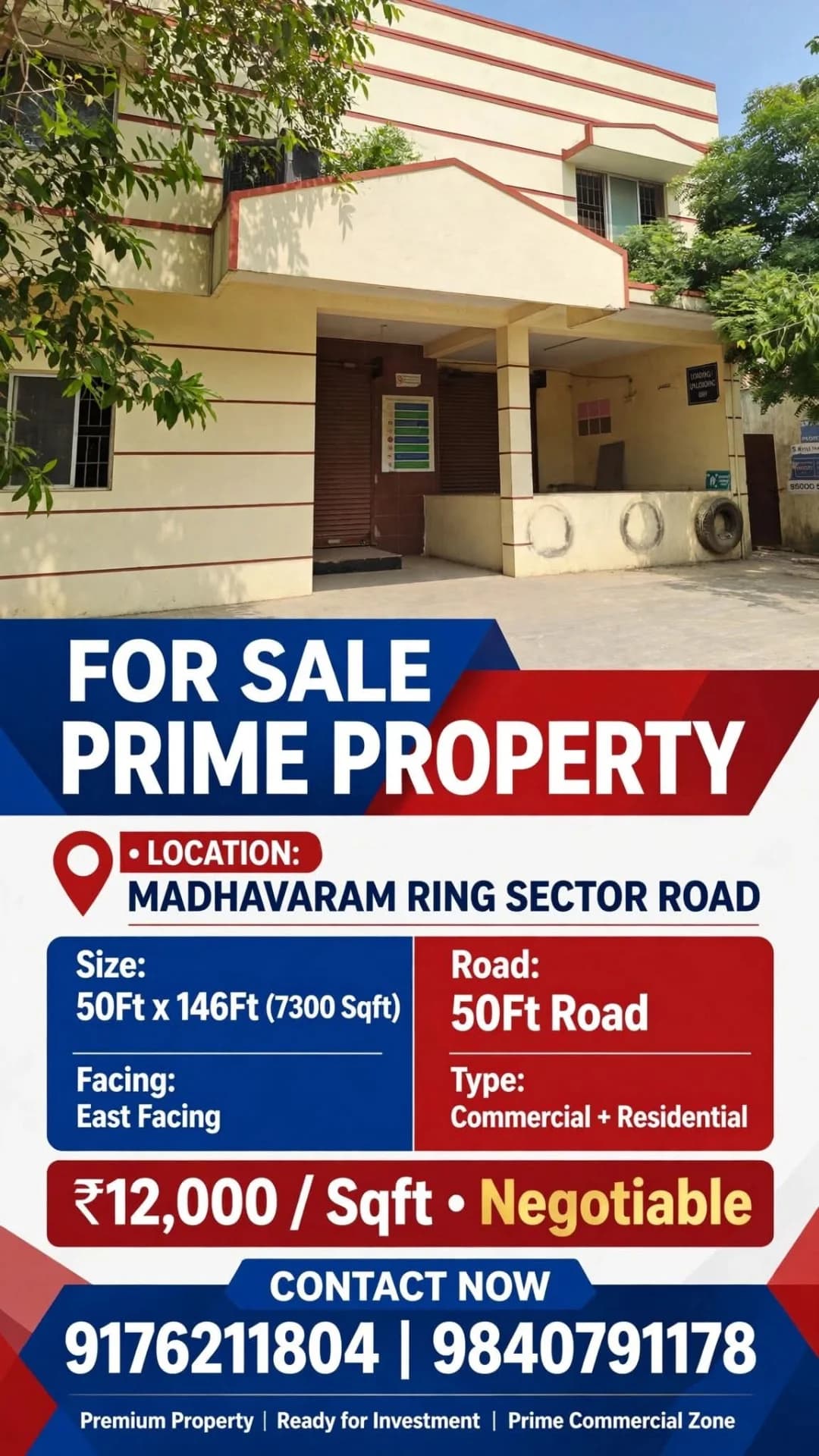 Plot for Sale in Madhavaram , Chennai